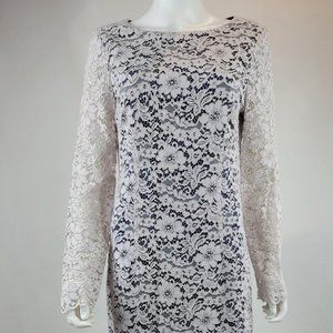 Tenax Long Sleeve Lace Sheath Dress